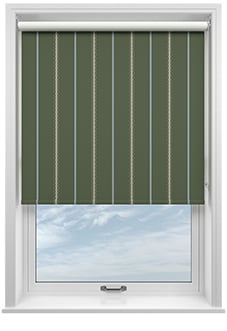 The British Stripe Co. Alfred, Chilterns No.1 - Roller Blind